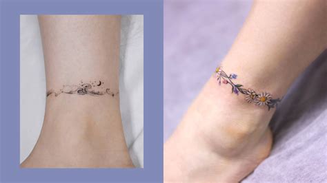 tattoo angkla|15 Ankle Band Tattoo Ideas and Meanings You'll Fall in Love With.